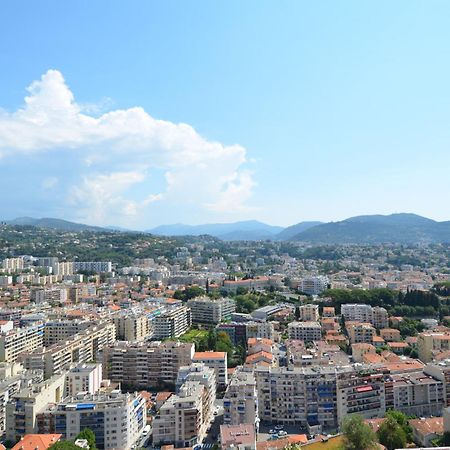 Babylone - Appartement Vue Panoramique Avec Piscine Pour 6 Personnes A Nice Quartier Pessicart Exterior photo